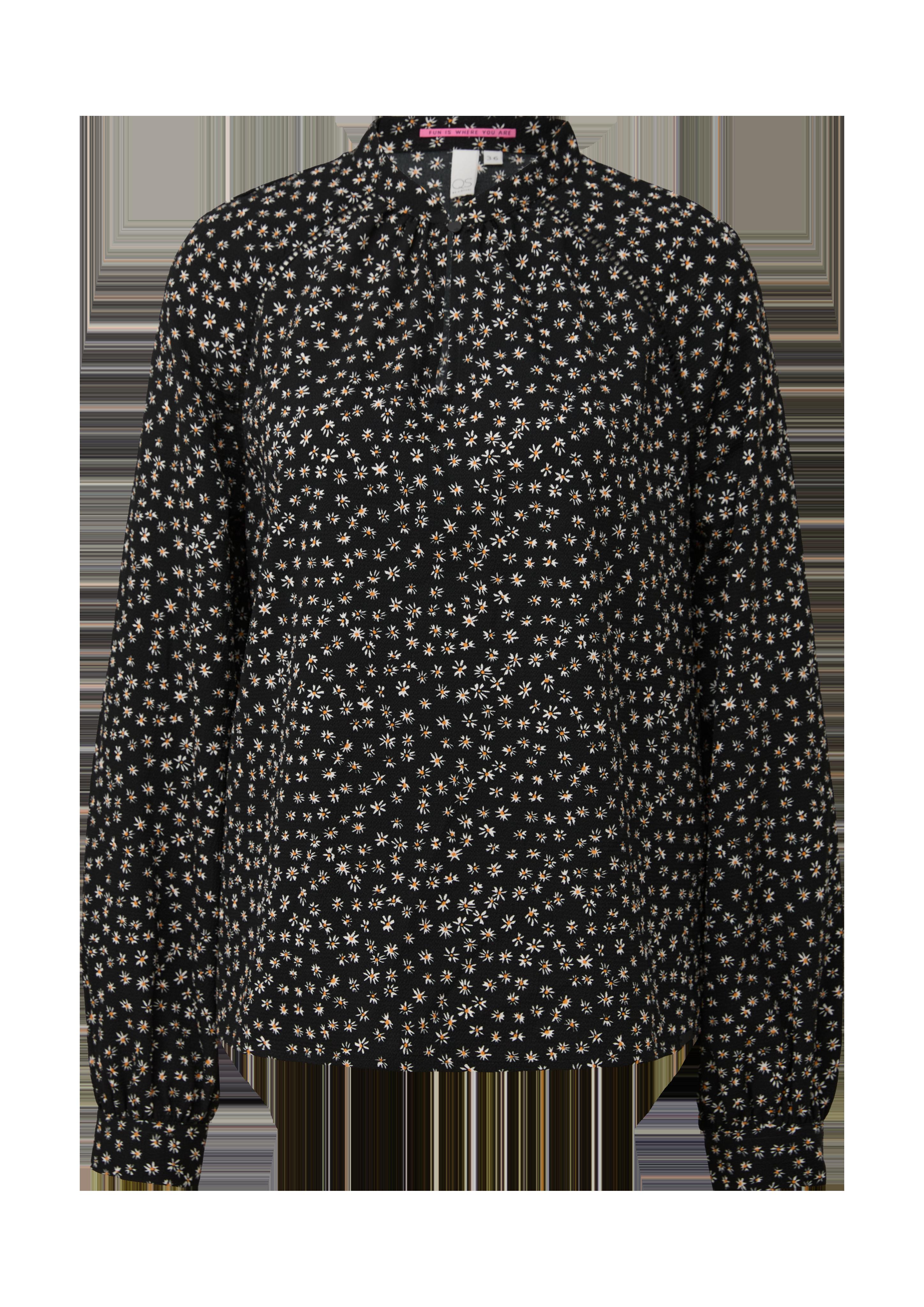Bluse in Crêpe-Struktur  2126730-99A3