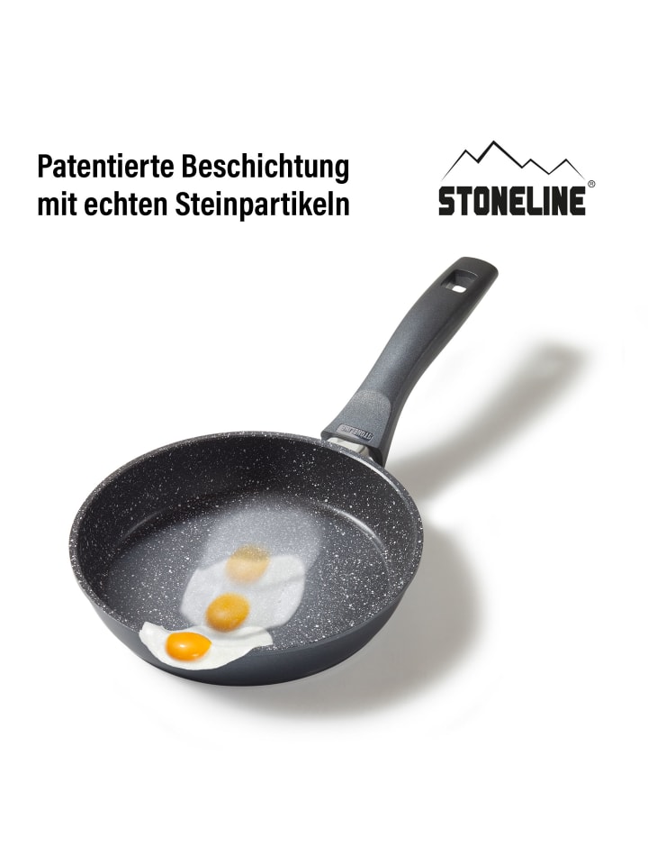 Stoneline Bratpfanne | ohne Deckel in Anthrazit | 18cm günstig kaufen Ø 18 cm