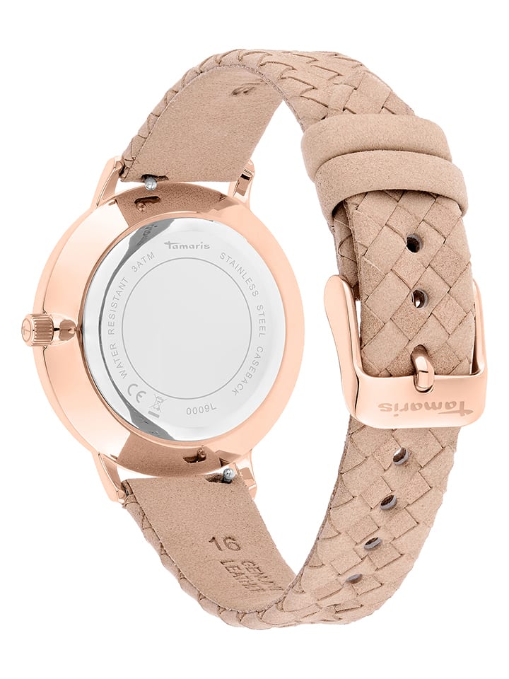 Tamaris Quarzuhr in Rosa/ Roségold günstig kaufen onesize