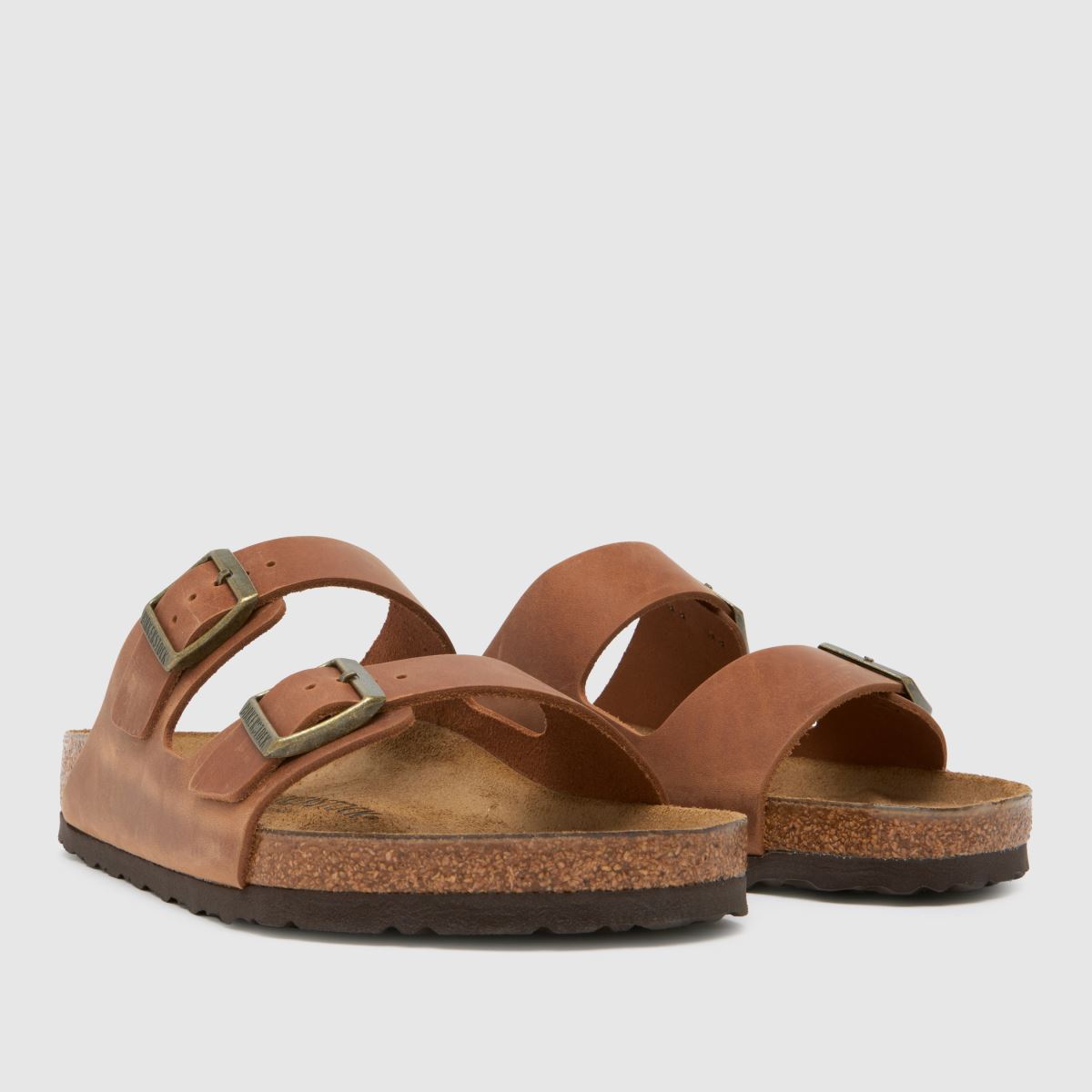 BIRKENSTOCK Arizona szandál konyakszínben