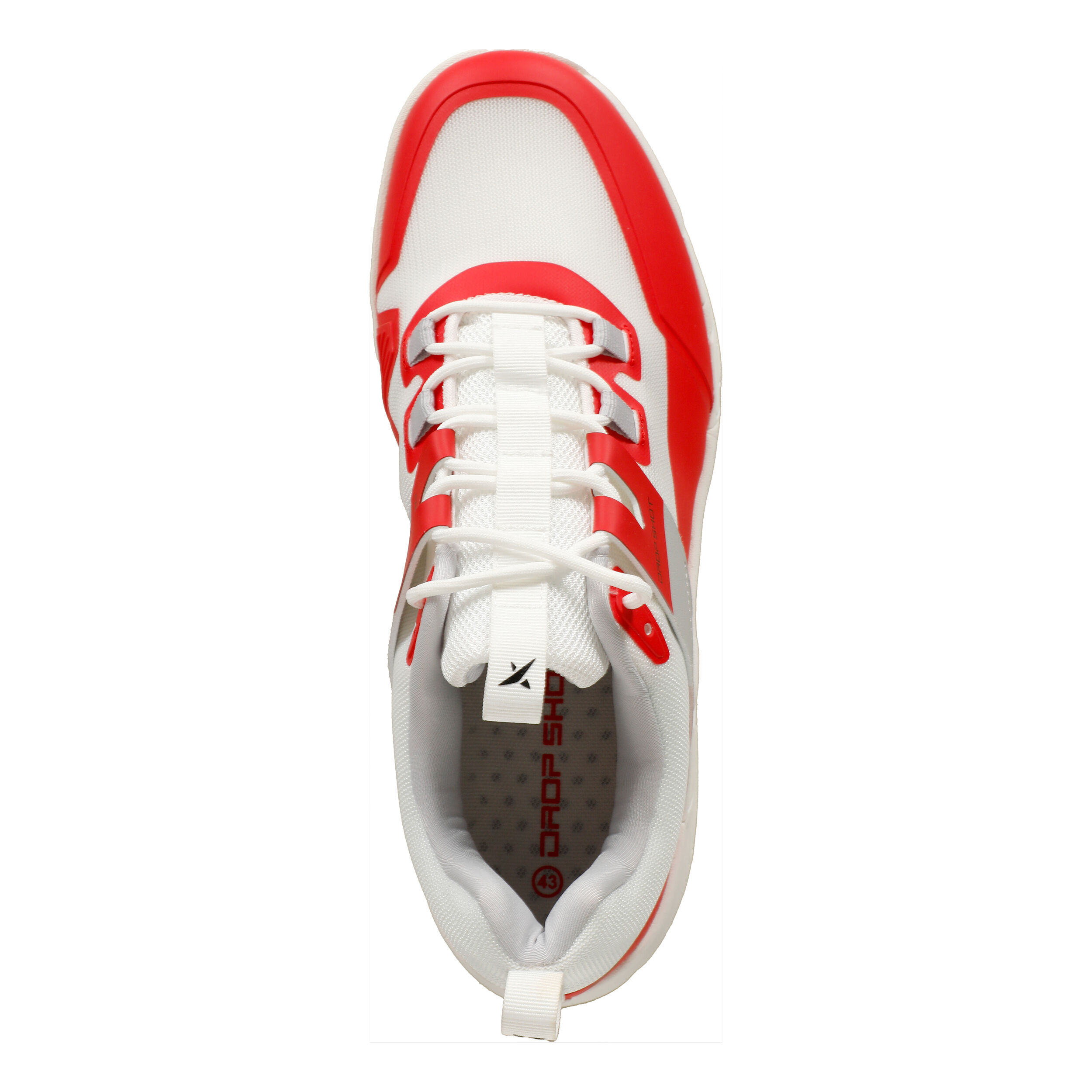 Dailos Padelschuh Herren - Weiß, Rot