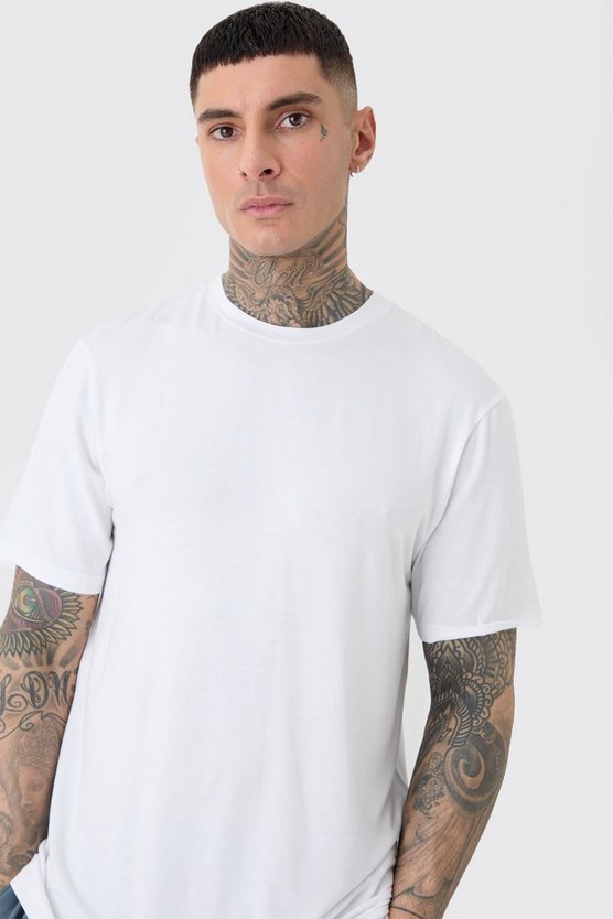 Tall Premium Loungewear T-Shirt mit Detail
