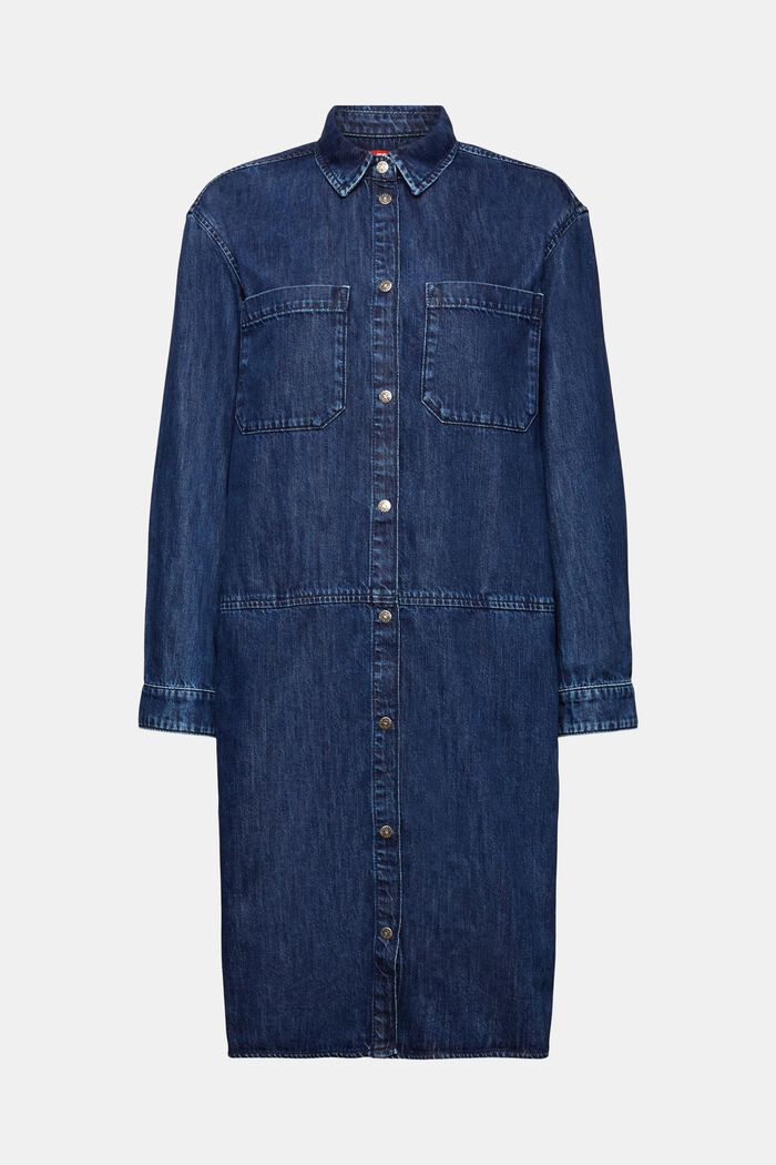 Jeanskleid in lockerer Passform