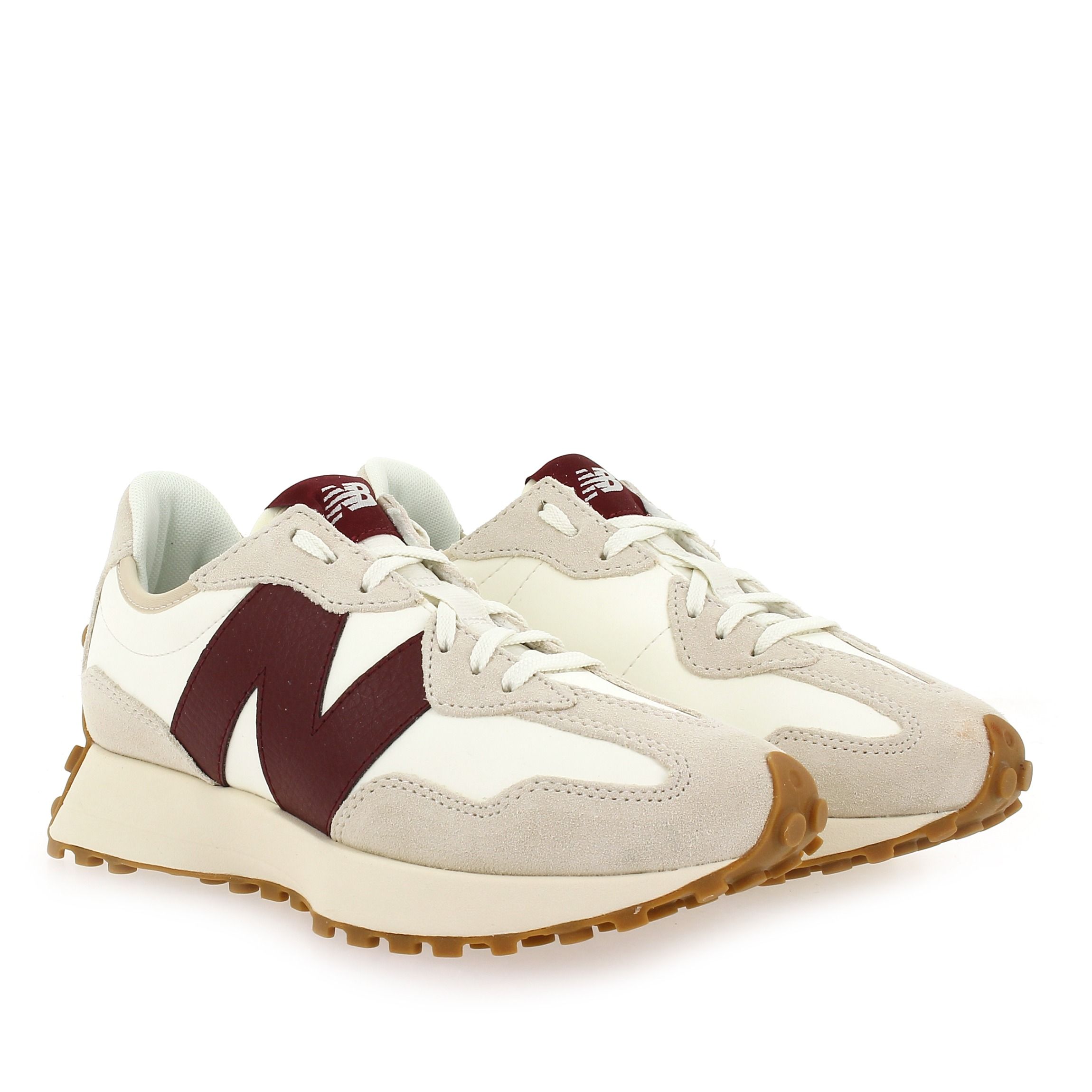 New Balance  WS327K - Craie Bordeaux