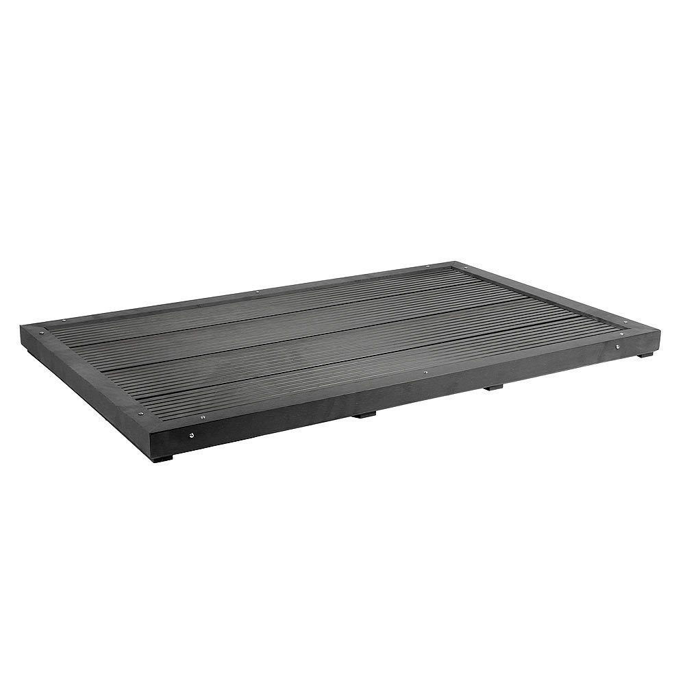 Melko Solardusche Bodenelement für Solardusche Gartendusche Zubehör Pooldusche Campingdusche, Hochwertiges Bodenelement für Solardusche und Pool