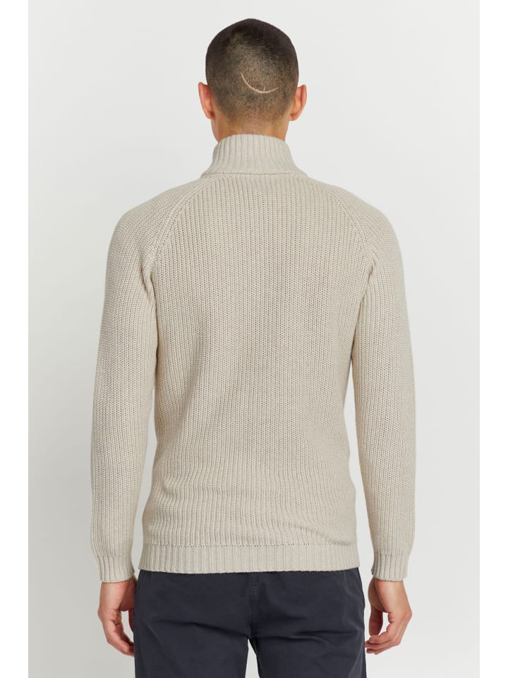 !SOLID Strickjacke SDXenos 21102718 ME Cardigan mit Troyerkragen in Beige günstig kaufen