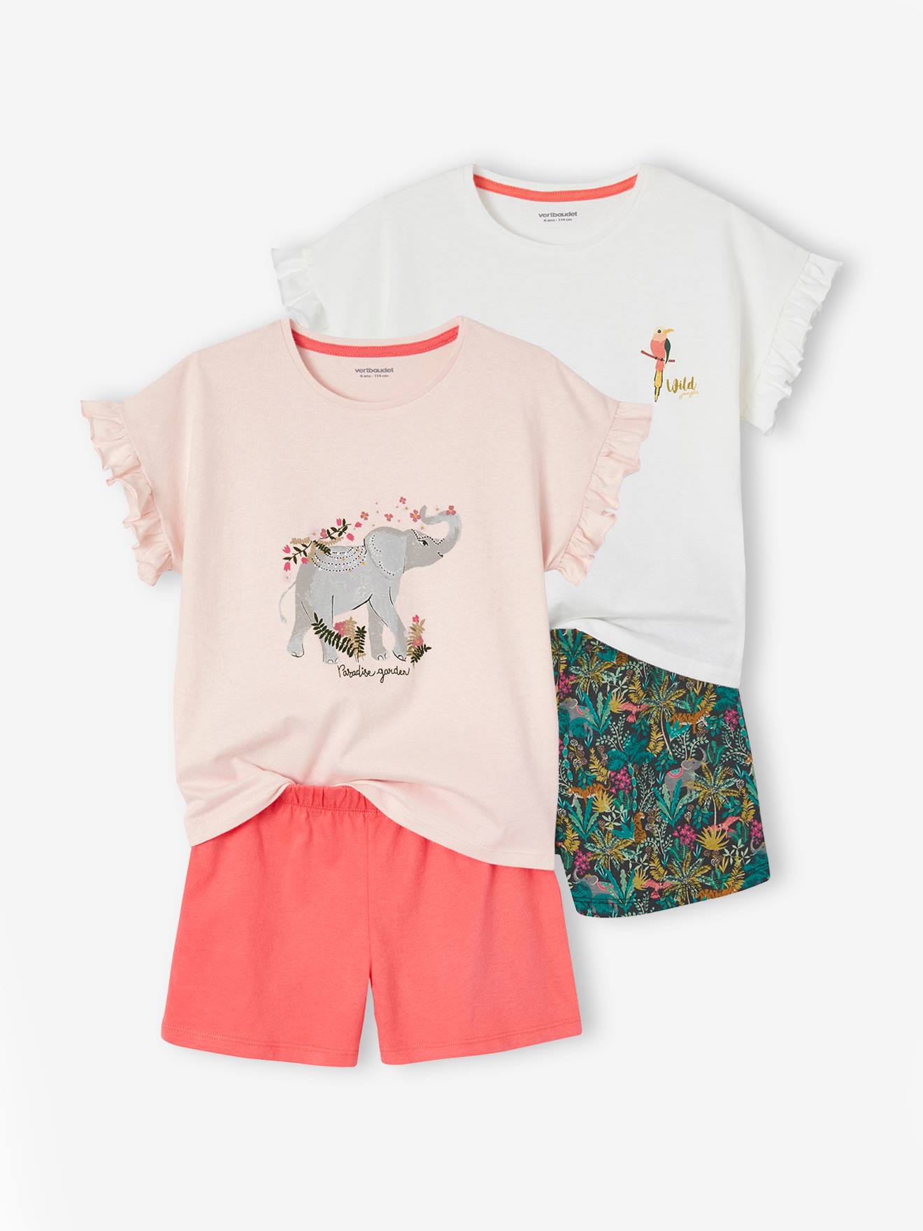 Lot de 2 pyjashorts Basics 