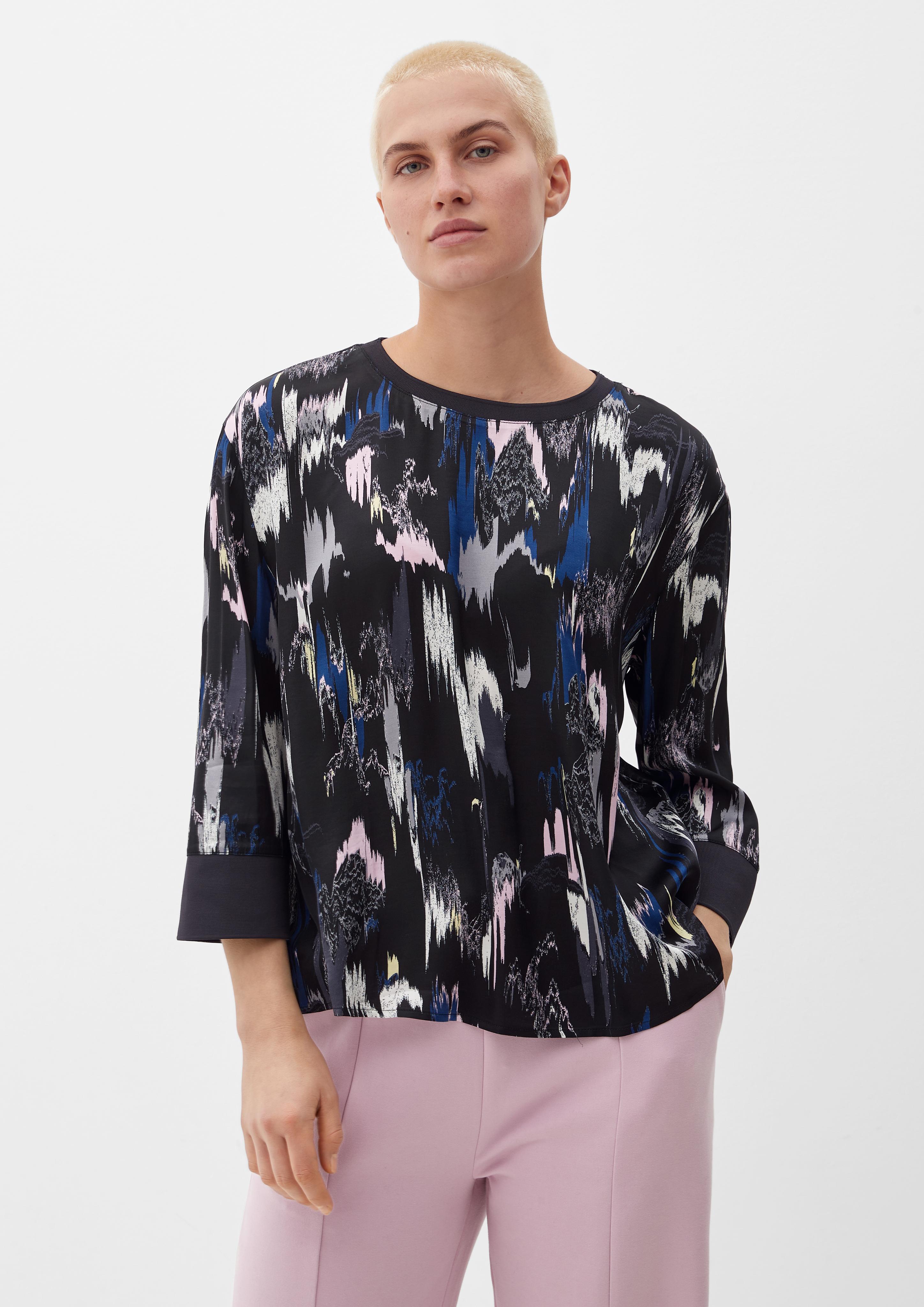 Blusenshirt aus Viskose  2124784-99A1