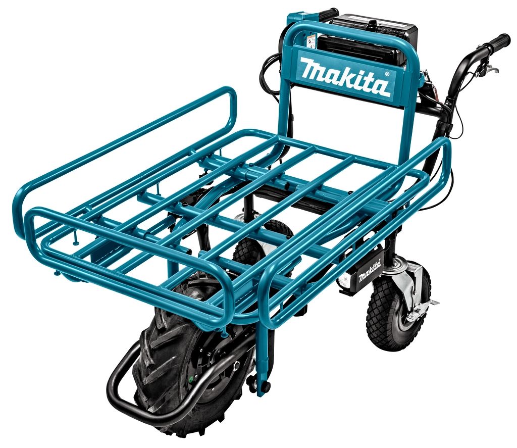 Makita DCU180ZX1 18V Trillebår + Stativ ekskl. batterier og lader