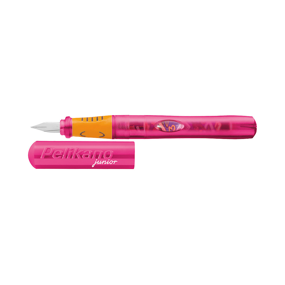 Pelikano Junior Schreiblernfüller pink, Rechtshänder