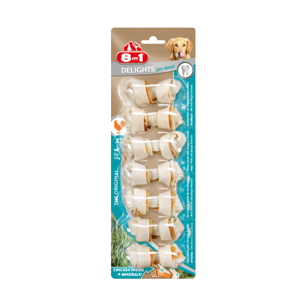 8in1 Delights pro dental Kauknochen günstig kaufen bei ZooRoyal