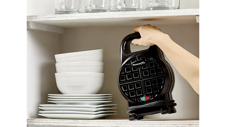 Power XL Waffle Star 18cm schwarz