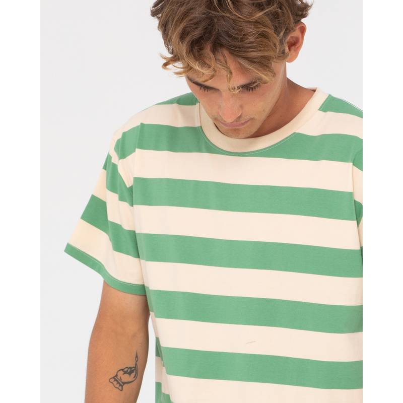 RUSTY BUSTED CUSTARD SHORT SLEEVE TEE T-Shirt Herren