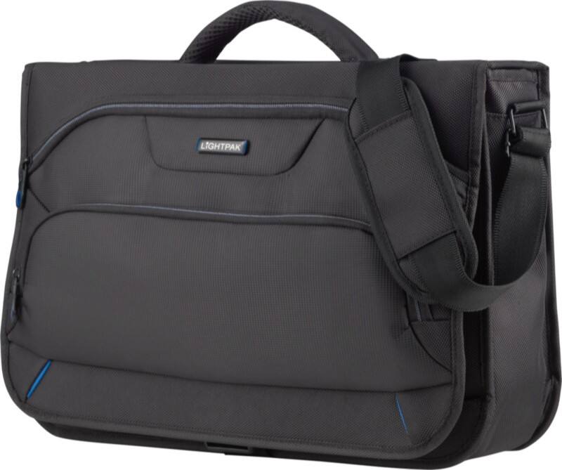 LIGHTPAK Aktentasche SOLAR 43 x 14 x 32 cm Schwarz