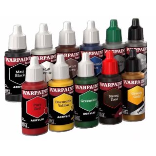 The Army Painter:  Warpaints Fanatic - Starter Set (11 x 18ml)