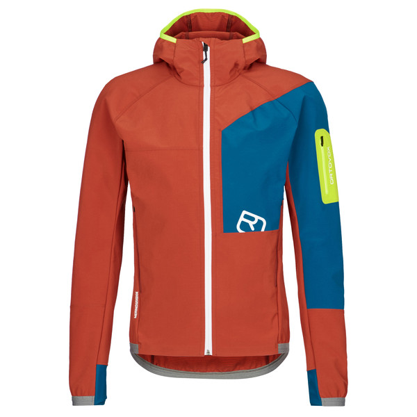 BERRINO HOODED JACKET M Herren - Softshelljacke
