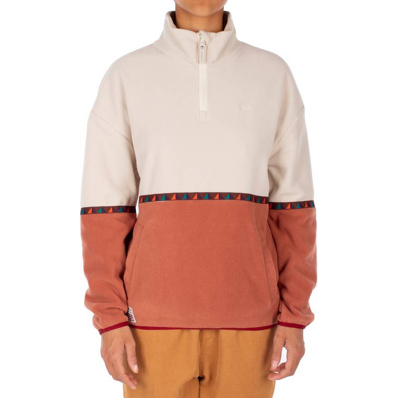 iriedaily Holina Fleecepullover Damen