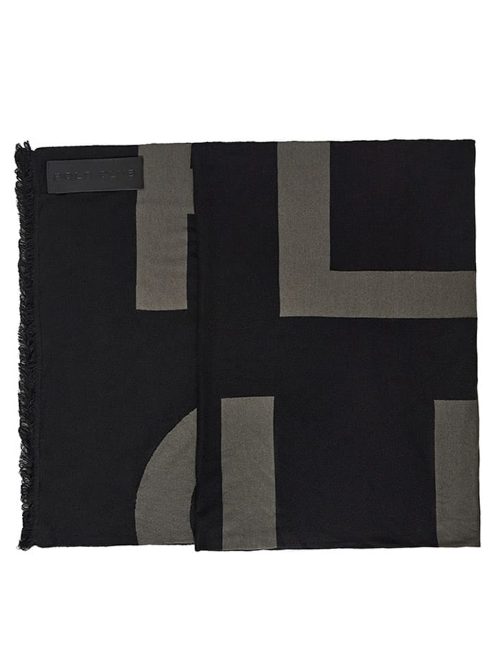 Polo Club Schal in Schwarz/ Grau günstig kaufen onesize