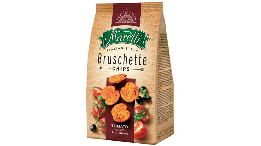 Maretti Italian Style Bruschette Chips Tomato 150 g