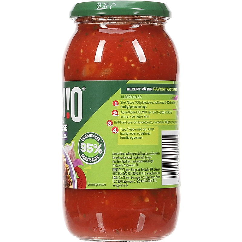 Dolmio Dolmio 500 g Hvitløk