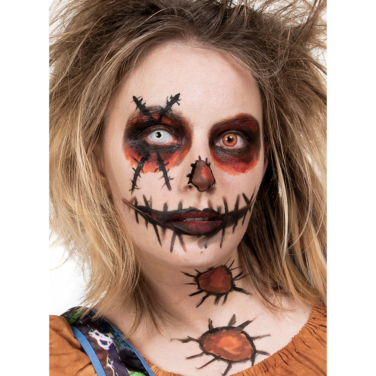 Halloween Vogelscheuche Make-up Set