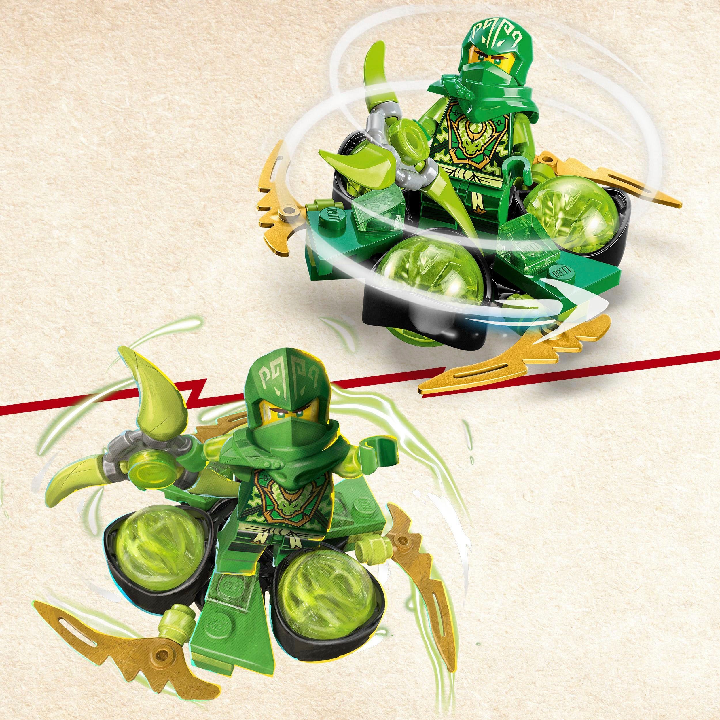 LEGO® Konstruktionsspielsteine Lloyds Drachenpower-Spinjitzu-Spin (71779), LEGO® NINJAGO, (56 St), Made in Europe