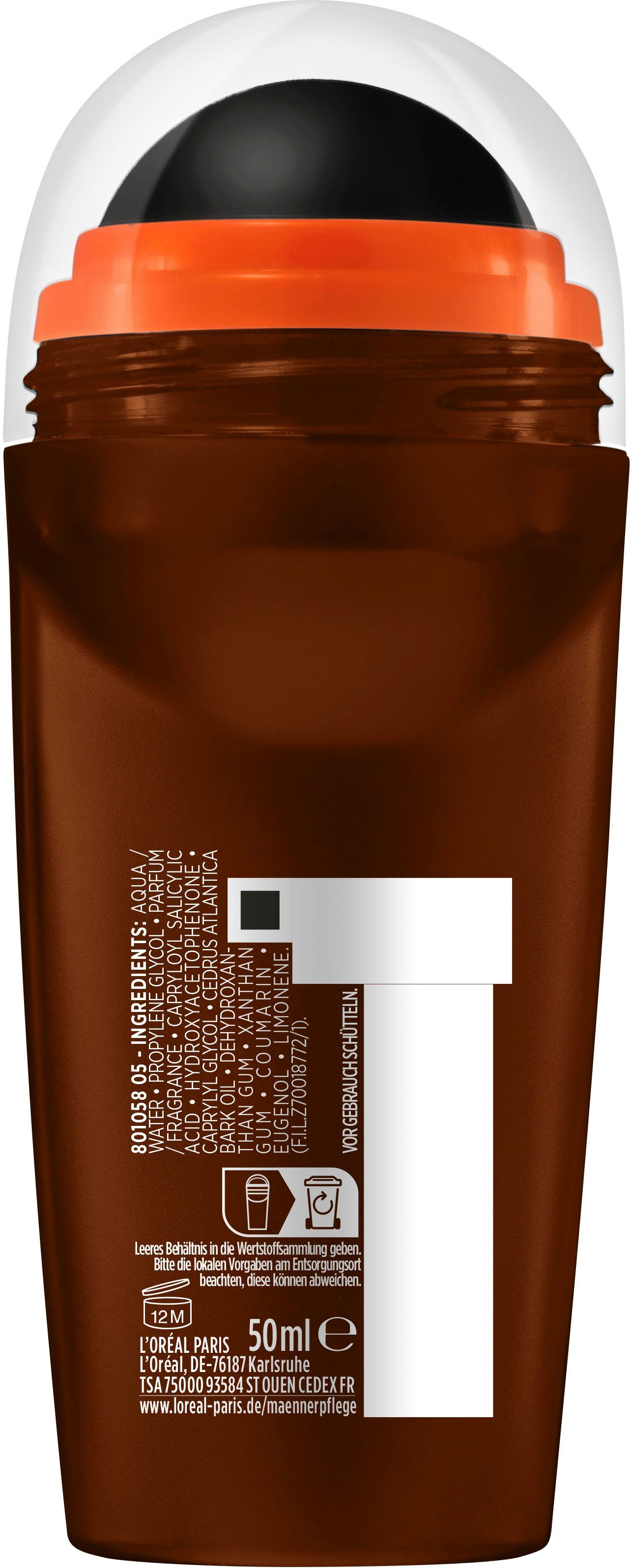 L'ORÉAL PARIS MEN EXPERT Deo-Roller L'Oréal Men Expert Barber Club 48h Deodorant-Roll-On