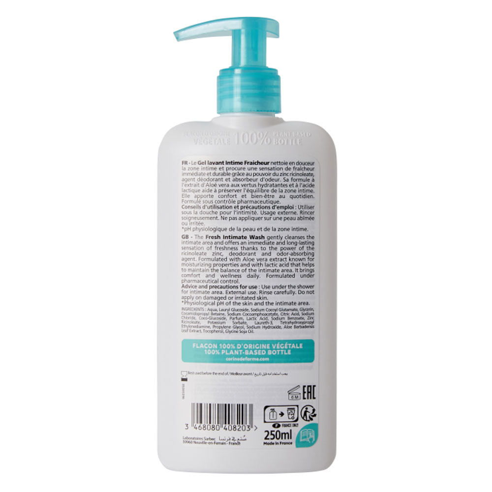corine de farme Gel intime Fresh Gel intime