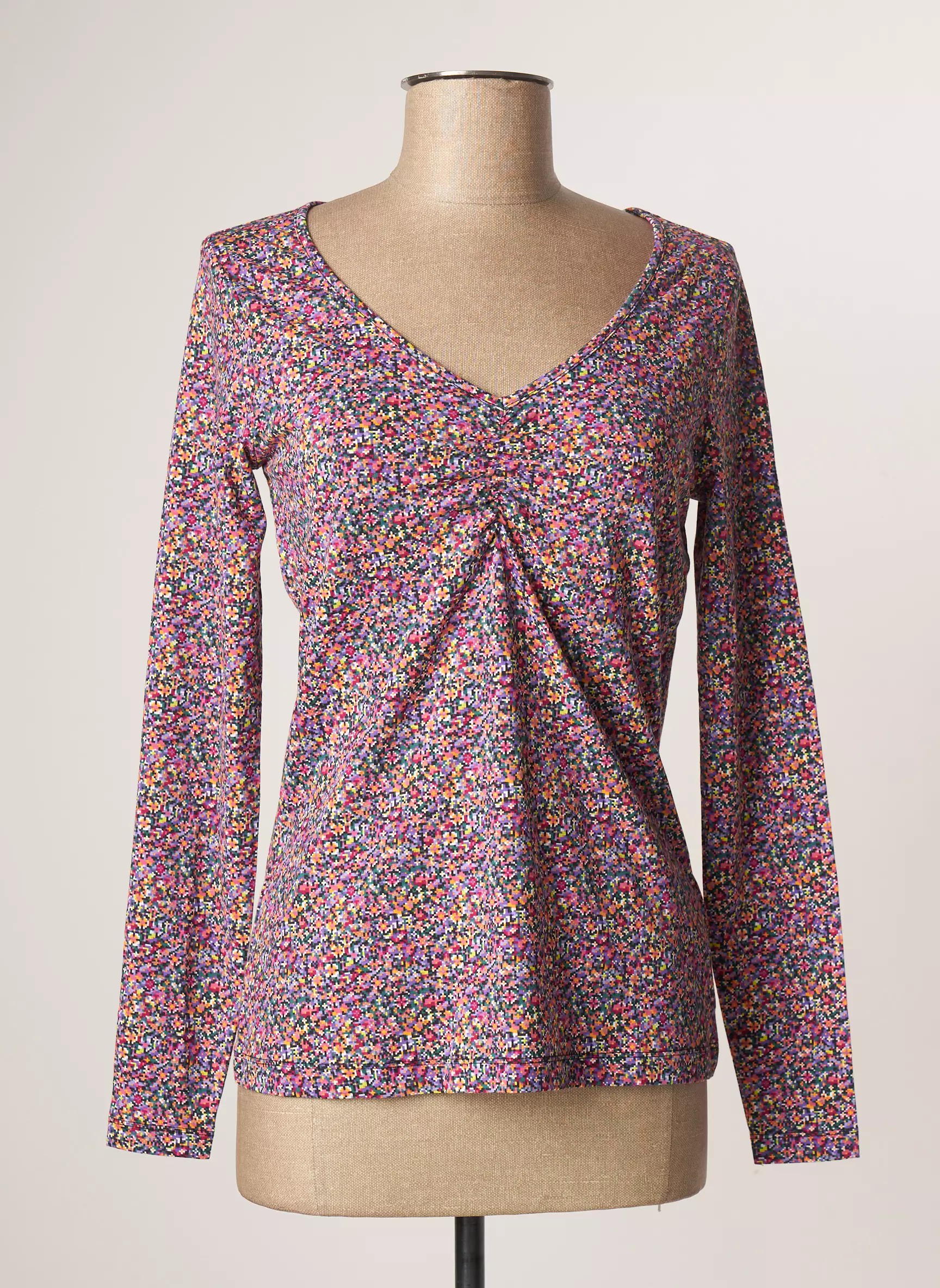 Edc Tshirts Femme couleur violet