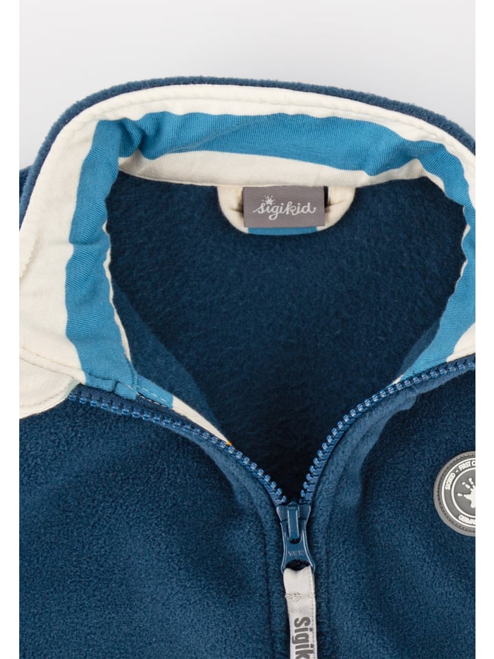 Sigikid Fleecejacke Happy Crocodile in dunkelblau günstig kaufen