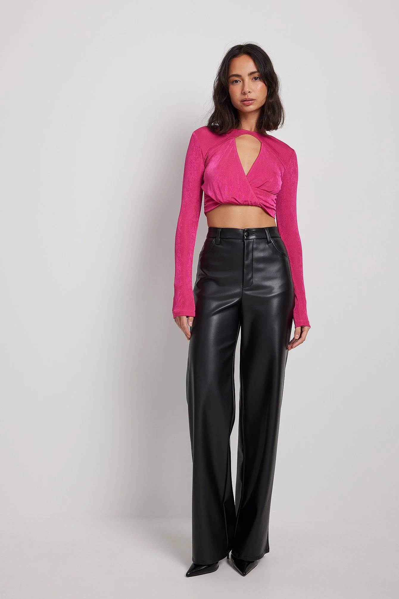 Keyhole-Top mit Twist-Detail