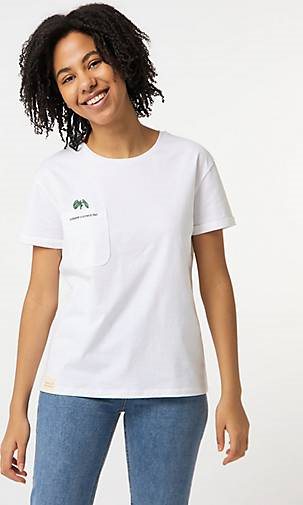 SOMWR T-Shirt T-Shirt With Mangrove Detail On Pocket