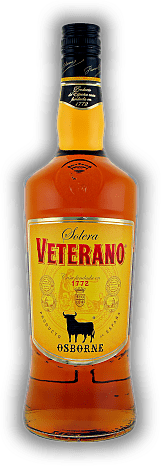 Osborne Veterano Spanische Spirituose 1,0 Liter Osborne Veterano Spanische Spirituose 1,0 Liter Sein unnachahmlicher Geschmack  machte Osborne Veterano auf der ganzen Welt berühmt. 1	 Liter - Vol 30%