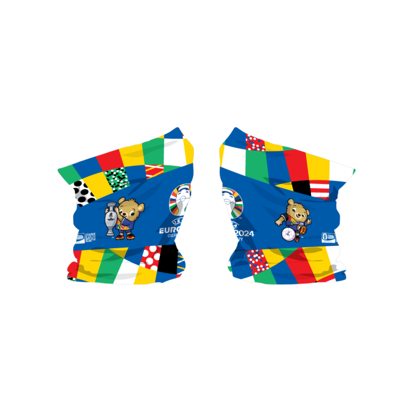 UEFA EURO 24 Albärt Bandana Blau
