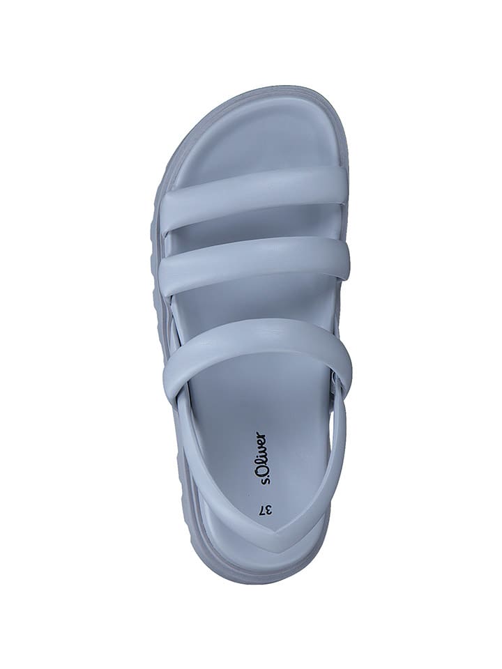 s.Oliver Sandalen in Hellblau günstig kaufen