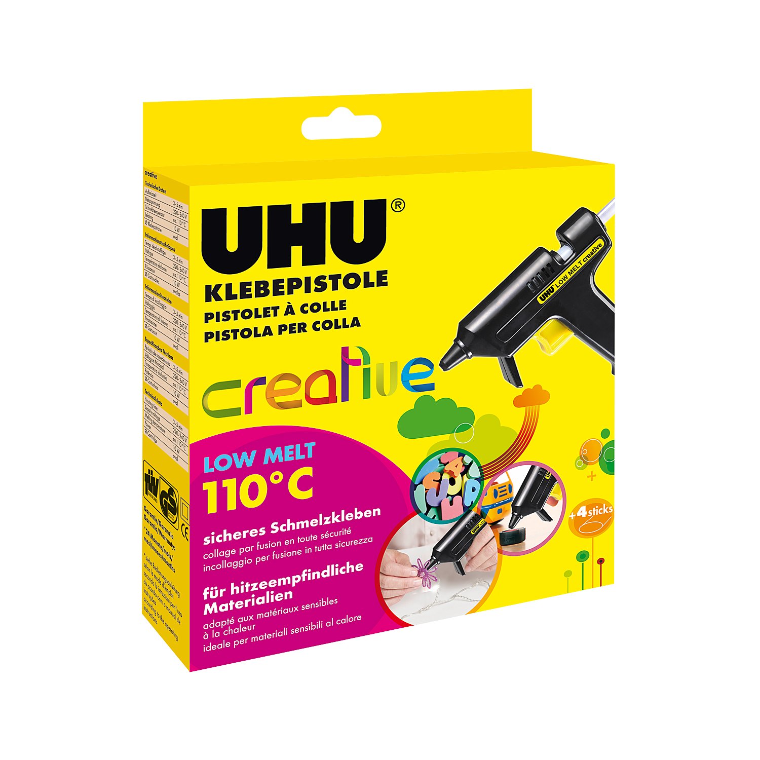 UHU Klebepistole Low Melt creative