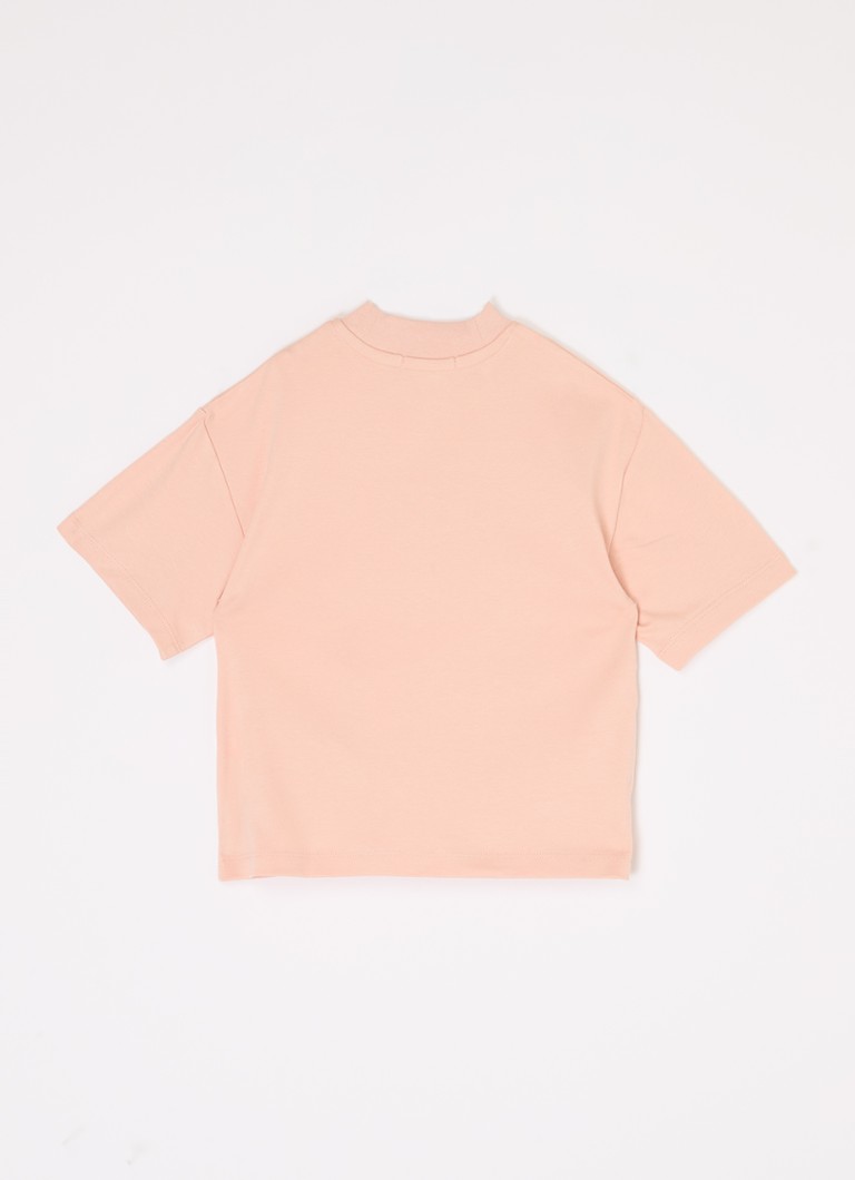 Tricou Calvin Klein cu logo brodat