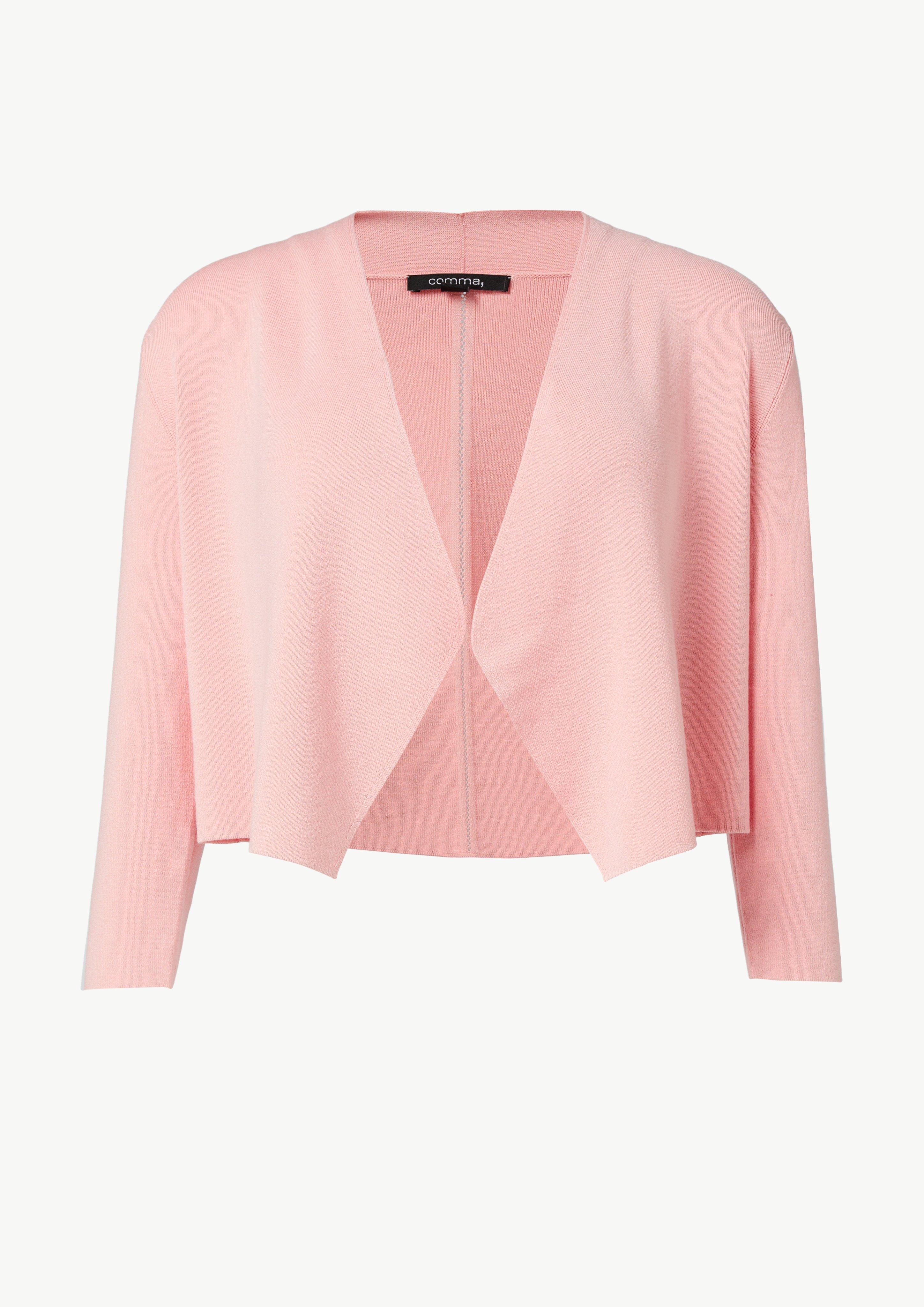 Cardigan aus Viskosemix - rosa