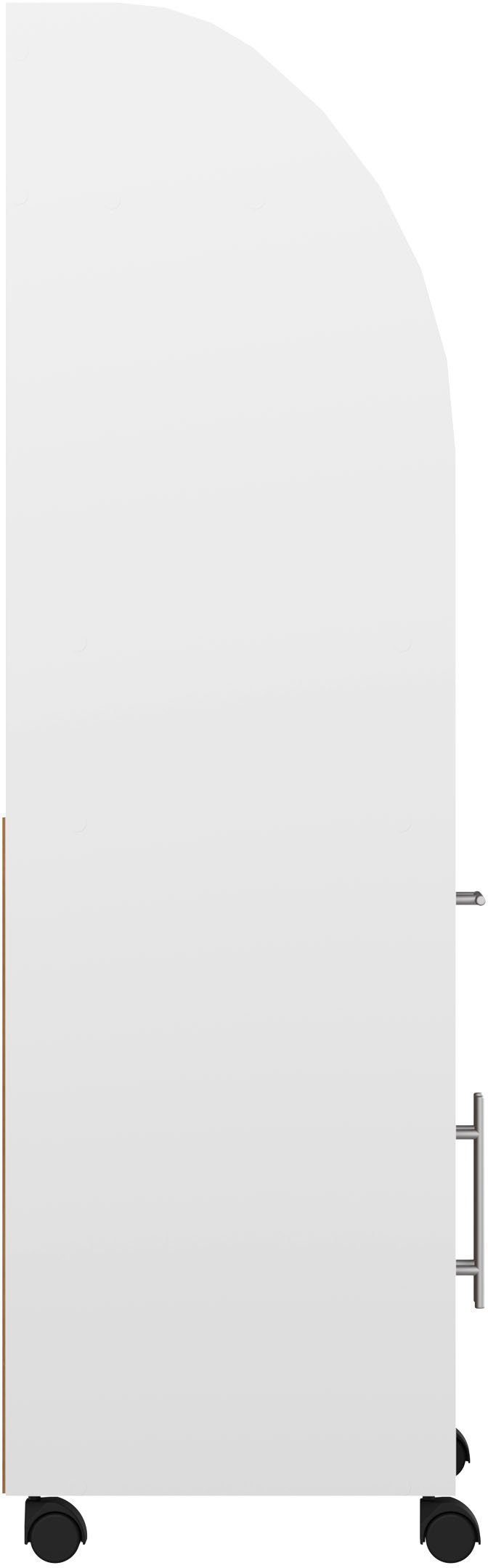 TemaHome Mehrzweckschrank Jeanne Breite 63 cm, auf Rollen