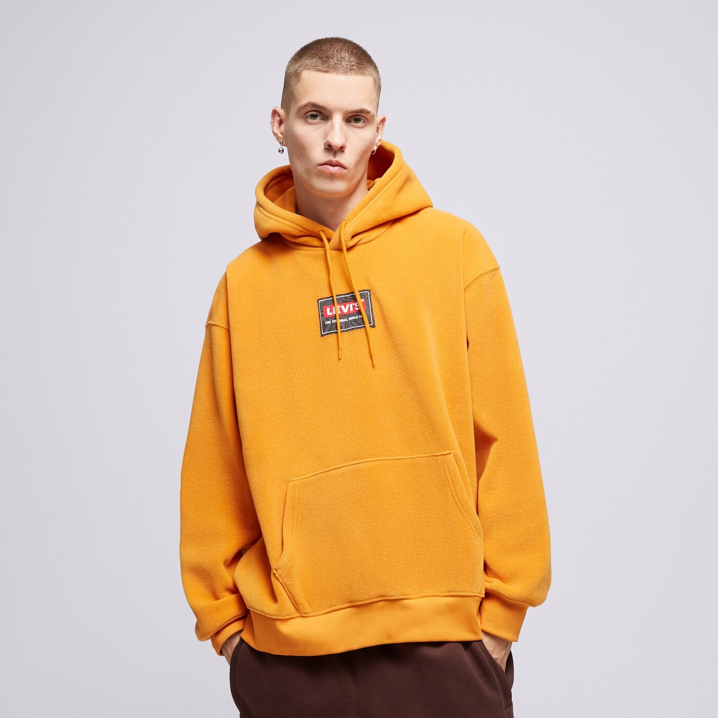 LEVI'S HOODIE BABY TAB PF Senfgelb