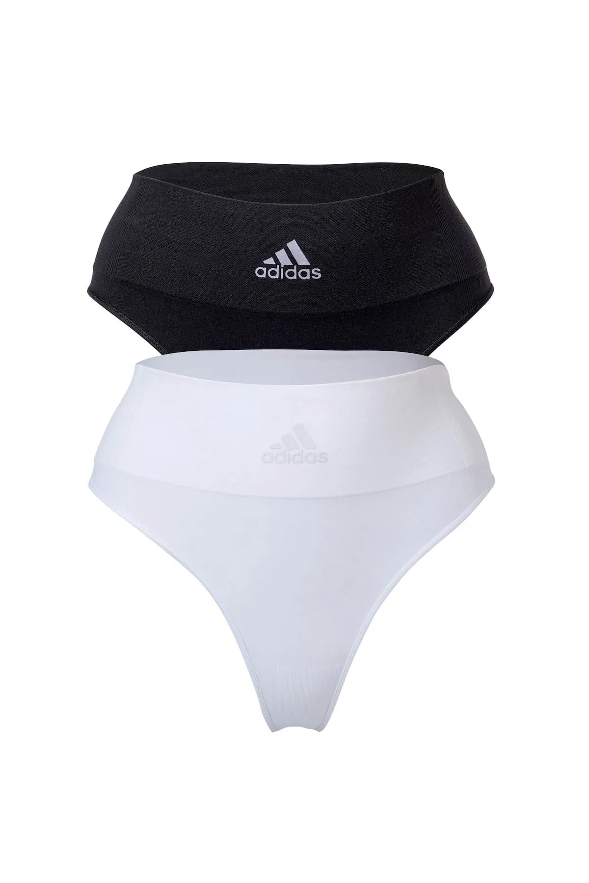 adidas  Damen String, 2er Pack - Tanga, Slip, Smart Micro 720 Seamless, Logo, uni