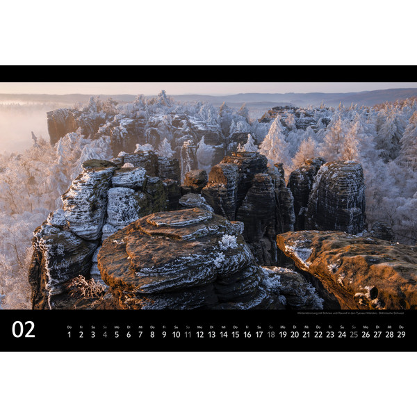 SÄCHSISCHE SCHWEIZ 2024 - Kalender