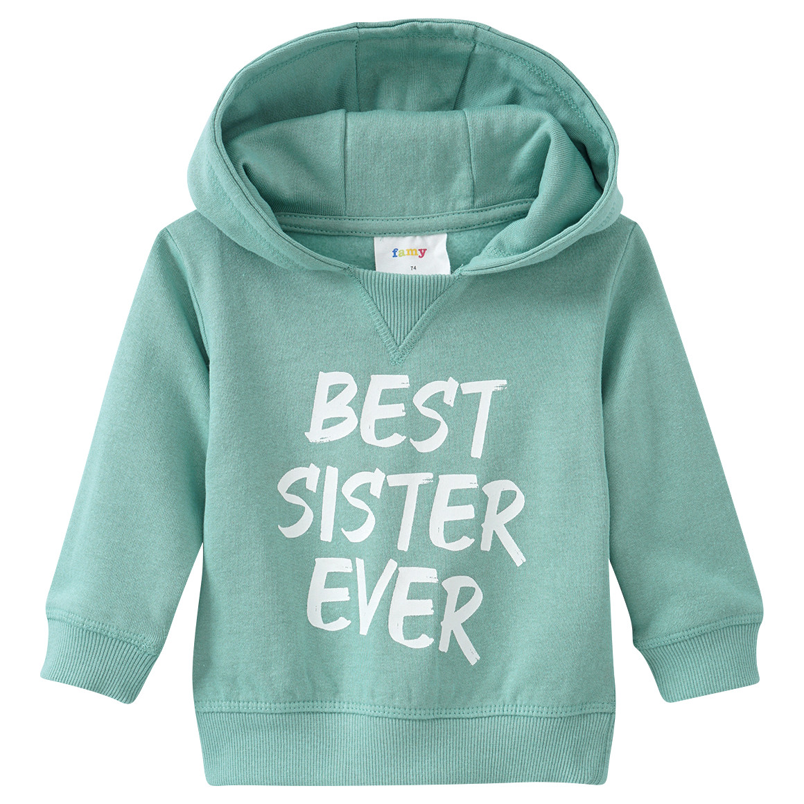 Baby Hoodie mit Message-Print