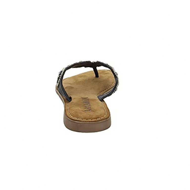 LAZAMANI Klassische Sandalen schwarz