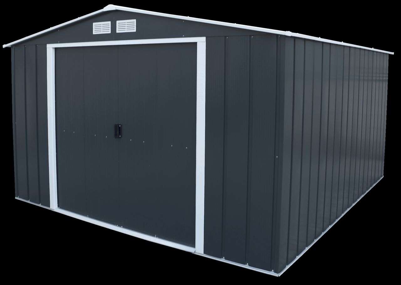 Duramax Metallgerätehaus Duramax Colossus ECO XXL 11,6 m² anthrazit - Duramax 61351