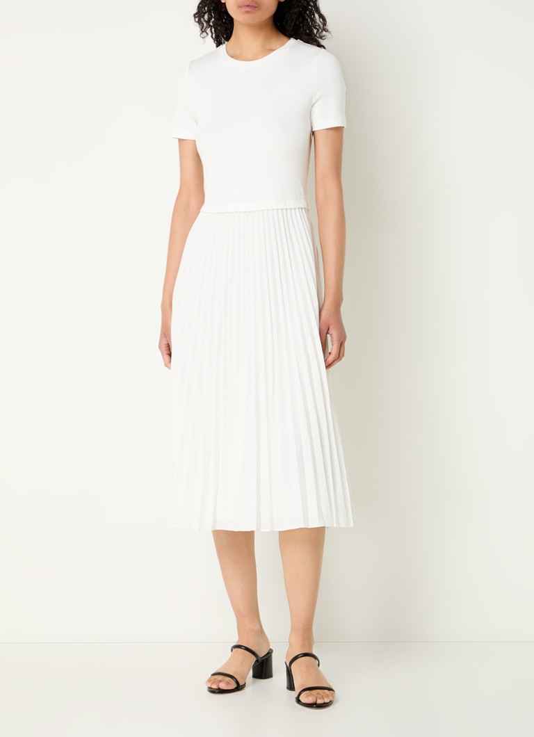 Vestido midi plisado Twistlin de Claudie Pierlot