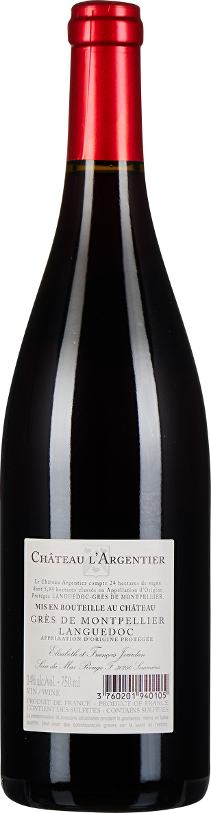 Château L’Argentier Grès de Montpellier 2018