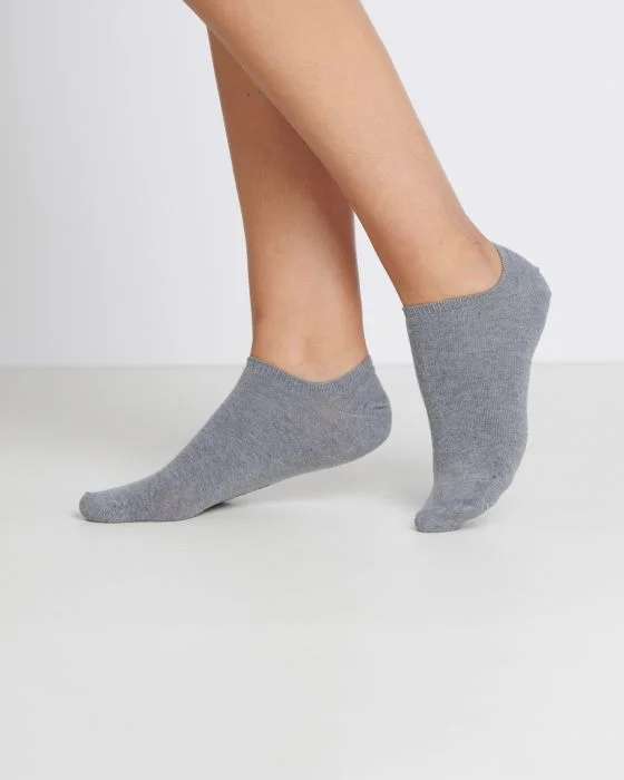 Lot de 2 paires de socquettes invisibles