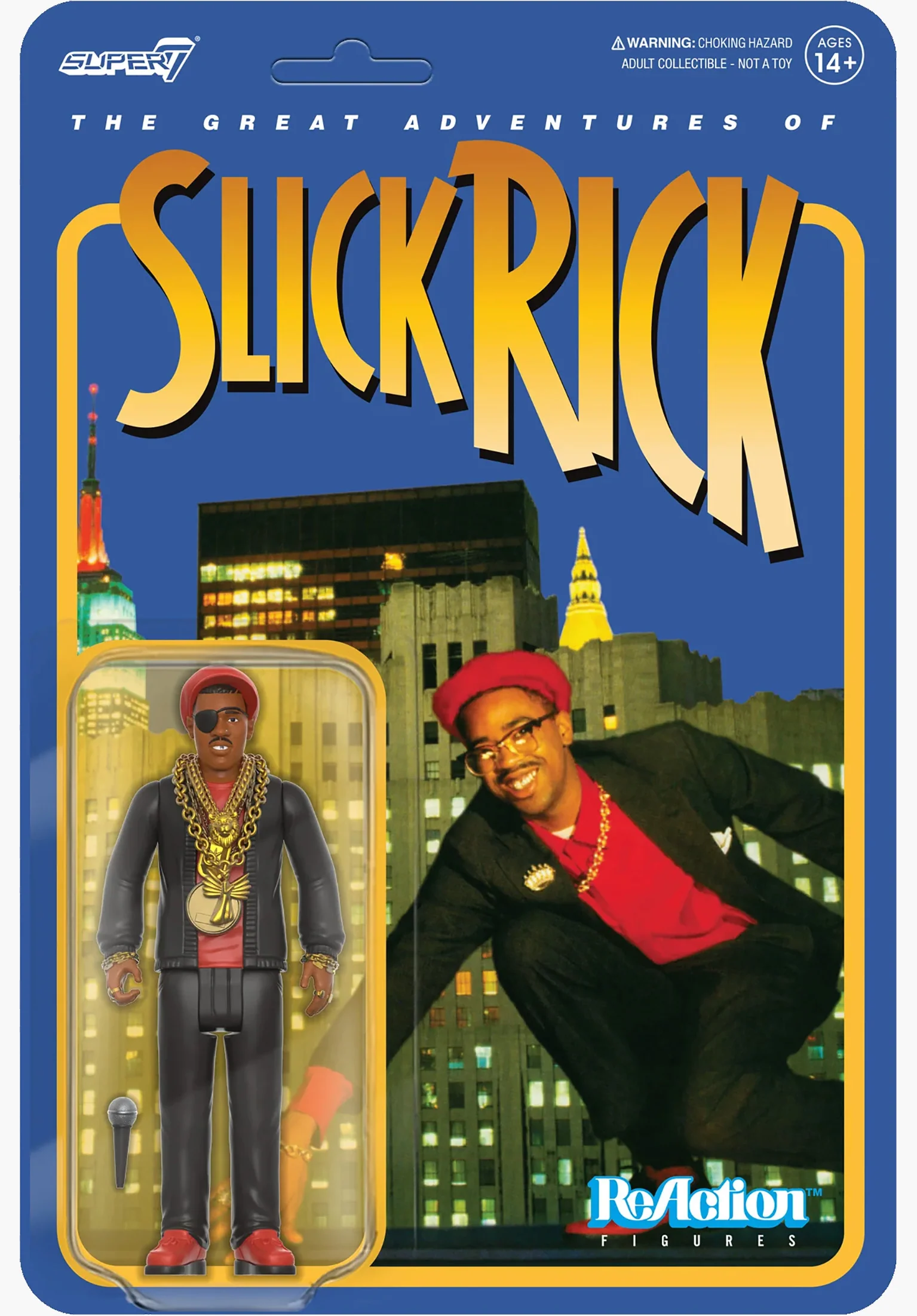 Slick Rick ReAction Figure - Slick Rick Great Adve