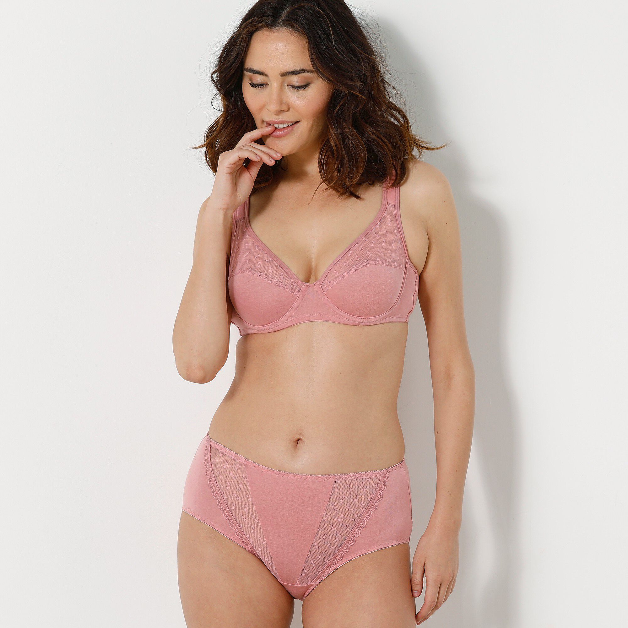 Culotte maxi coton uni Casma – lot de 2
